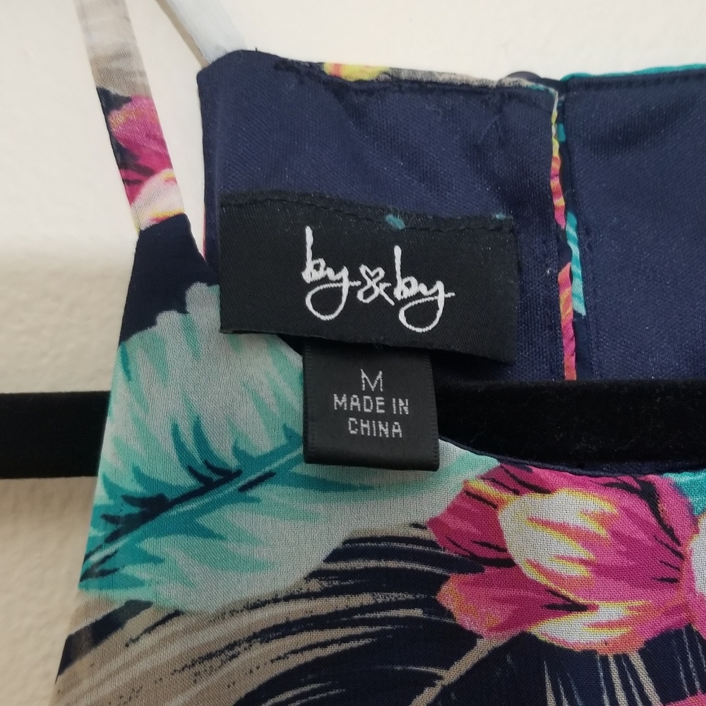 By&by Multicolor Floral Dress Size Medium - Picture 8 of 11